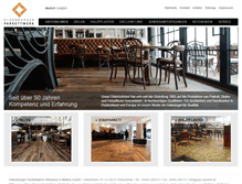 Tablet Screenshot of opw-parkett.de